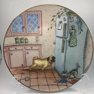 Got Food? By Gary Patterson The Danbury Plate F4395 Patterson Pug 8”