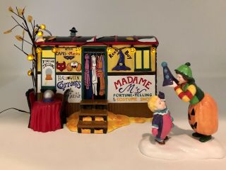 Dept.  56 Halloween “costumes " Madame M’s Fortune Telling & Costumes