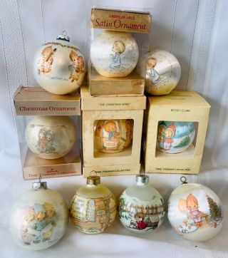 10 Hallmark Betsey Clark Christmas Ornaments 1974 1975 1976 1978 1979 1987 1989
