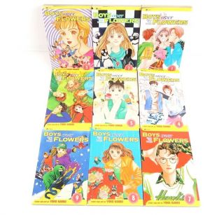 Boys Over Flowers Vol 1,  2,  3,  4,  5,  7,  8,  9 - Manga 9 Paperback Books