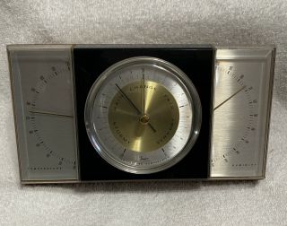 Vintage Desk Taylor Instrument Co Humidity Temperature Compensated Thermometer