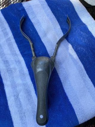 Old Vtg Fisher Laboratory Claw Scientific Instrument Hot Grabber Tool Tongs Cool