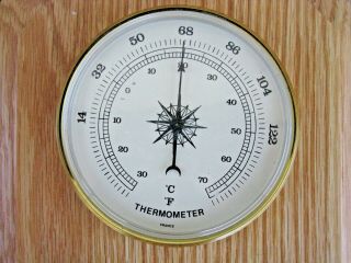 RARE French West & Company Barometer Thermometer & Hygrometer Weather Station 3