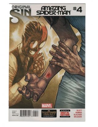 Spider - Man 4 Marvel Comics 2014 1st Print First Appearance Silk