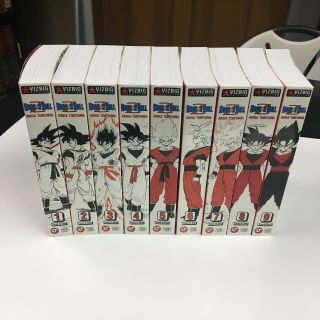 Dragon Ball Z Vizbig Edition Manga Three In One Books 1 - 9 Akira Toriyama English 2