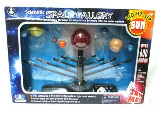 Scientific Space Gallery - 3 - D Solar System - Light - Up Sun 5,  Years