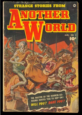 Strange Stories From Another World 2 (1) Pre - Code Horror 1952 Vg,