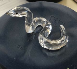 Swarovski Crystal Zodiac Snake Figurine