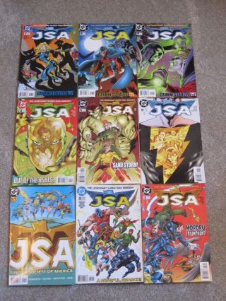 Justice Society Of America 1 - 87 Complete Hawkman 103 Books Geoff Johns Nm
