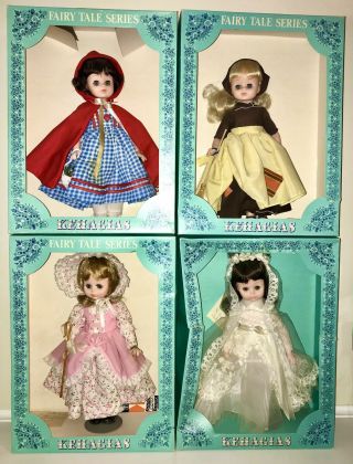 Kehagias Dolls - Fairy Tale Series (cinderella,  Bo Peep,  Red Riding Hood,  Bride)