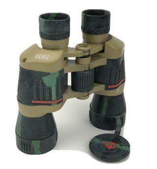 Vintage Cccp Russian Military Camouflage Binoculars 20 X 50 Coated Optics