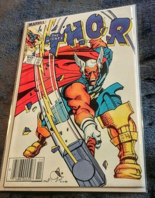 Thor 337 (f,  /vf) 1st Beta Ray Bill (nov 1983,  Marvel)
