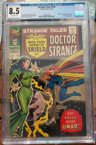 Strange Tales 150 - Marvel 1966 Cgc 8.  5 John Buscema 