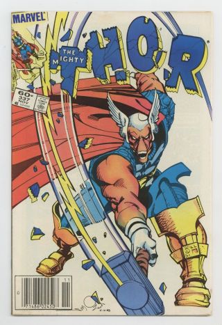 Thor 337 Fn,  6.  5 1983 1st App.  Beta Ray Bill
