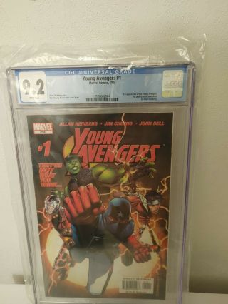 Young Avengers 1 Cgc 9.  2 (1st Appearance Of The Young Avengers)