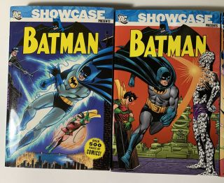 Dc Showcase Presents Batman Tpb 1 2 3 4 Oop Rare Comics Robin All 1st Print