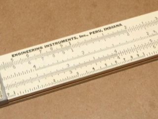 Vintage Engineering Instruments 10 inch Slide Rule Made in USA 2