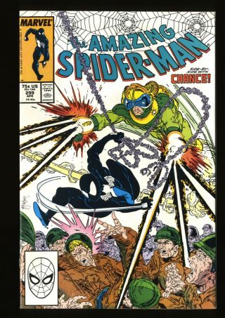 Spider - Man 299 Nm 9.  4 1st Venom Cameo Marvel Comics Spiderman