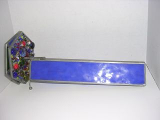 Hand Made Kaleidoscope Leaded Stained Glass - One Of A Kind