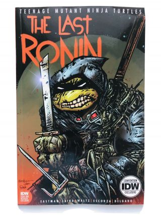 Tmnt The Last Ronin 1 Idw Comics Nycc 2020 Kevin Eastman Variant Cover Nm,