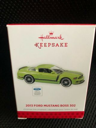 Hallmark 2013 Ford Mustang Boss 302 Ornament