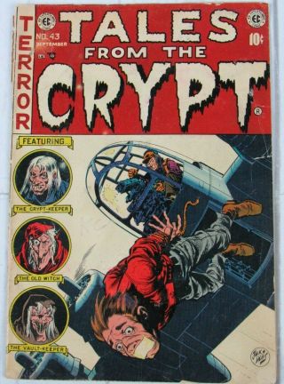 Tales From The Crypt 43 Aug.  1954,  E.  C.  Publications,  Inc.