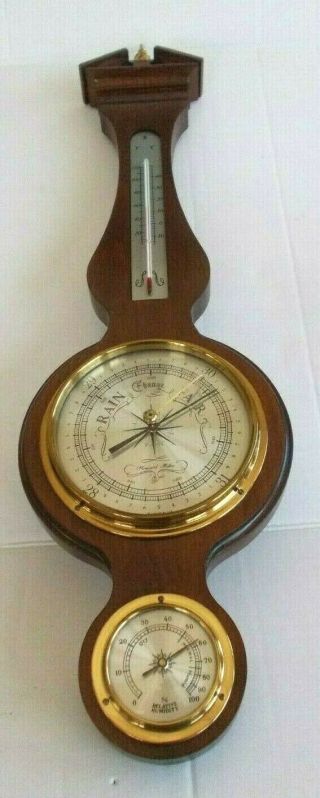 Vintage Howard Miller Barometer Weather Station Model 612 - 712