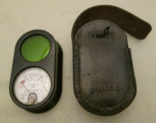 Weston Sight Meter Model 703 Type 6a Light Meter - With Case -