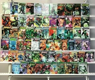 Green Lantern (2005) 1 2 3 4 5 6 7 8 9 10 11 - 67 Vf/nm 1 - 67 Complete Dc Comics