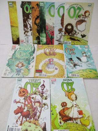 Complete Marvel Comics Wizard Of Oz - 47 Comics - World Of/emerald City/road To,