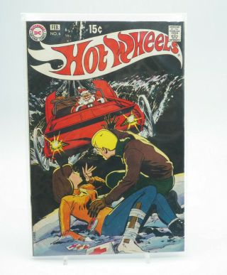 Hot Wheels 6 1971 Santa Claus Cover Dc Comics Vf