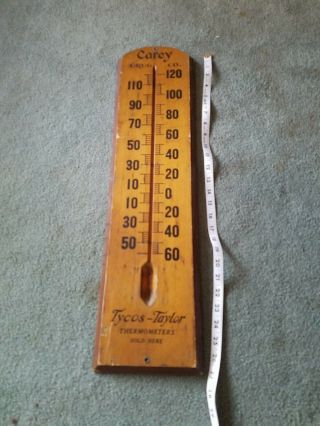Vintage Tycos Taylor Thermometer Rochester,  NY Advertising Display - Here 2