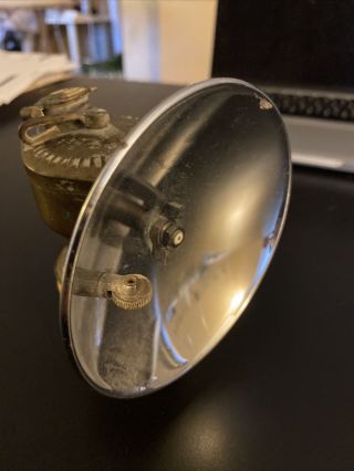 Justrite Brass Coal Miners Carbide Lamp Lantern Light For Helmet