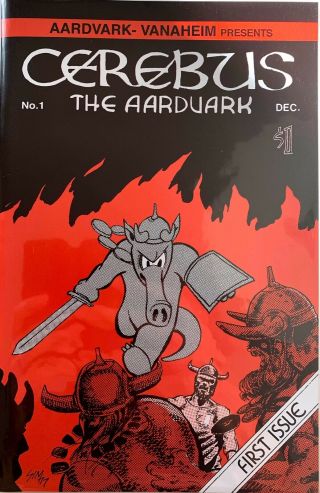 Cerebus The Aardvark 1 Remastered Numbered Proof $1