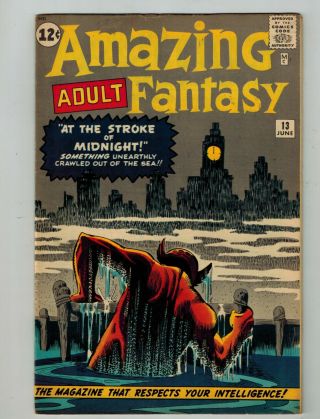 Atlas Magazines Adult Fantasy 13 Stan Lee Steve Ditko June 1962 7.  0