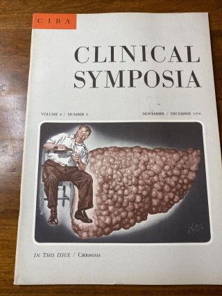 Ciba Clinical Symposia Vol.  7 5 1955 Dr.  Frank Netter Illustrations Vintage