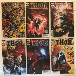 Thor Vol 6 1 2 3 4 5 6.  Black Winter Nm 1st Prints Cates Marvel 2020