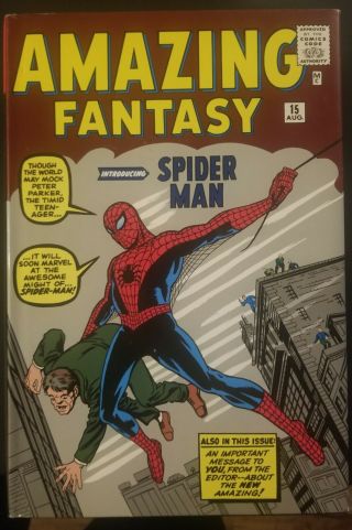 Spider - Man Omnibus Volume 1 Marvel Fantasy Stan Lee Ditko
