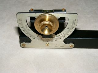Dietzgen Abney Hand Level and Clinometer Survey Tool & Sight Level 2