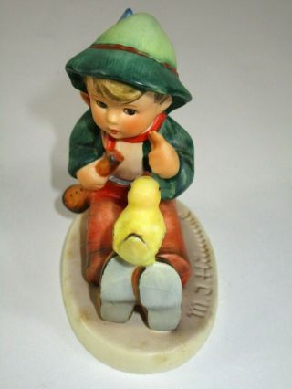 Goebel Hummel Figurine Boy with Bird 63 