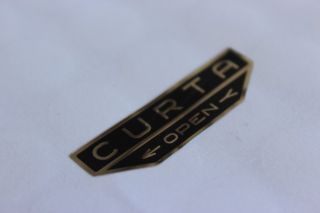Rare - Sticker Curta Calculator Type I Or Type Ii Canister - Case - Autocollant