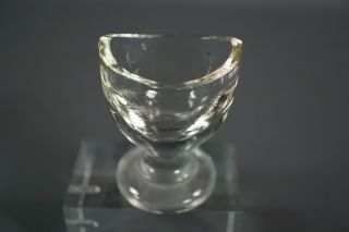 Antique Art Glass Medical/ophthalmic Prosthetic Eye Lens Wash Bath Bathing Cup
