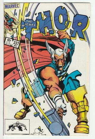 Thor 337 - 1st Beta Ray Bill Nm - Marvel Comics 1983