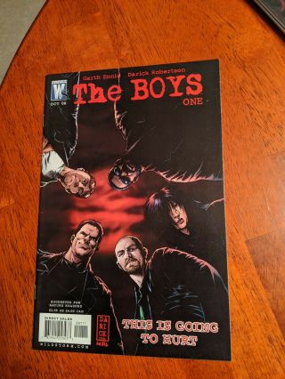 The Boys 1 - 6 Ennis Amazon 1st Print Wildstorm