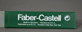 Vintage German A.  W.  Faber Castell 883/A Triangular Slide Rule Scale Ruler Box 3