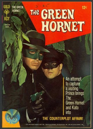 The Green Hornet 3 - Bruce Lee - Van Williams - Gold Key Comics (1967) Vf/nm