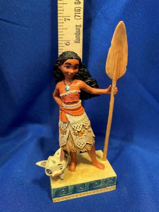 Jim Shore Disney Traditions Find Your Own Way Moana And Pua Figurine 4056754