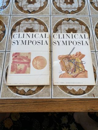 2 Ciba Clinical Symposia 1961 Vol.  13 Nos.  2&4 Netter Illust.  Vg