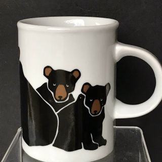 Marc Tetro Canada Black Bear Cub Ceramic Coffee Mug Cup