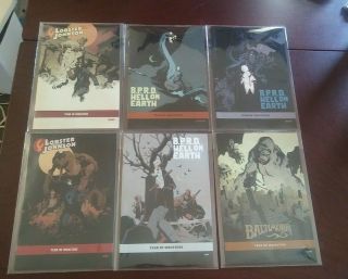 Mike Mignola Year Of Monsters Full Set Of 12 Dark Horse Comics 2012